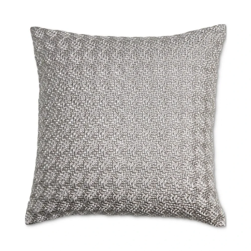 Hotel Collection Textured Embroidery Decorative Pillow, 20
